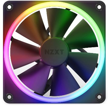 NZXT F120RGB トリプルセット ブラックの画像