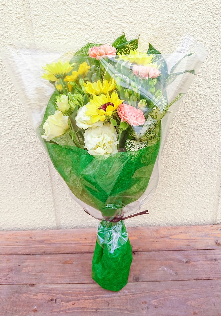 明るめ御供花束［洋花］の画像