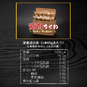 【送料無料】筋肉ちくわ（30本）の画像