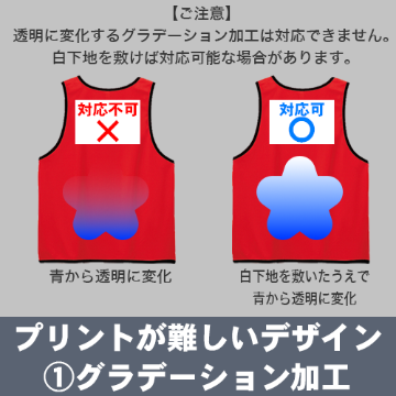 オリジナルビブス 自由デザイン【片面プリント】の画像
