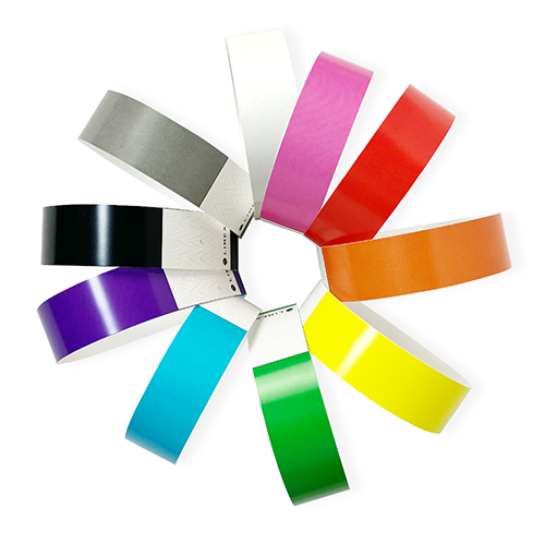 【LIMEX製】イベント用リストバンド100本組 (特価品・デザイン固定)の画像