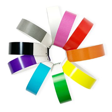 【LIMEX製】イベント用リストバンド100本組 (特価品・デザイン固定)の画像