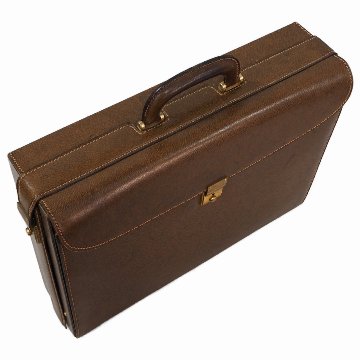 【中古】【良い】 OLDGUCCI オールドグッチ ヴィンテージグッチ アタッシュケース トランクケース ビジネスバッグ 1970年代 70’s ブラウンの画像