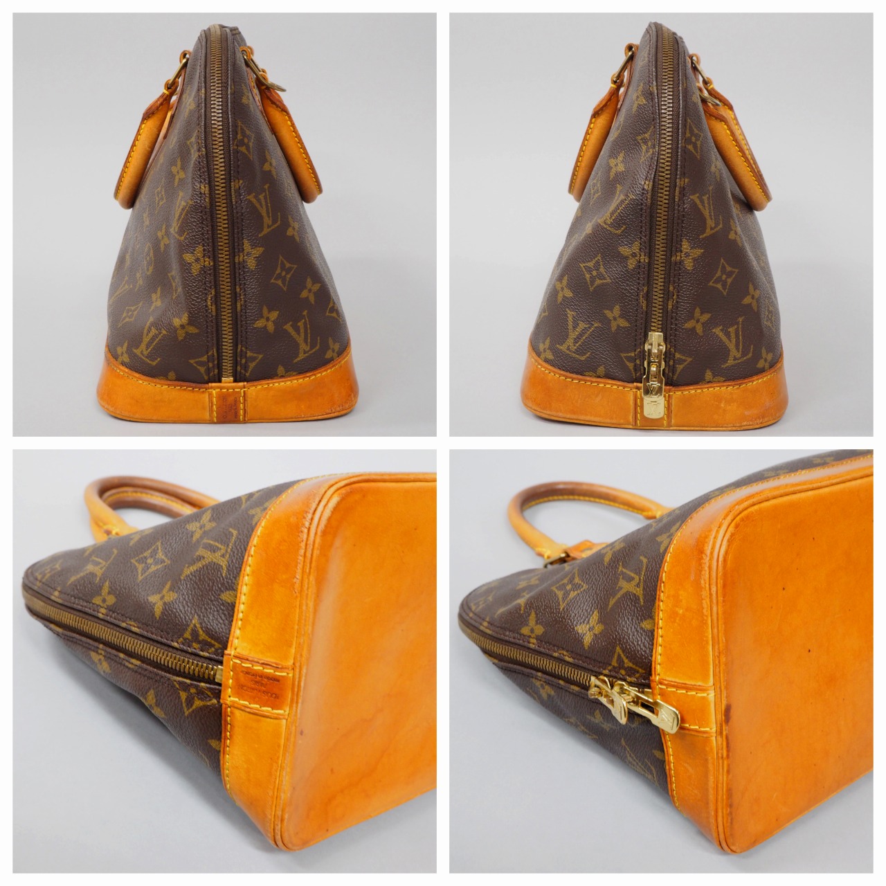 【中古】【可】 LOUIS VUITTON ルイヴィトン アルマ ハンドバッグ ヴィンテージ 95'S 1995年 モノグラムライン M51130の画像