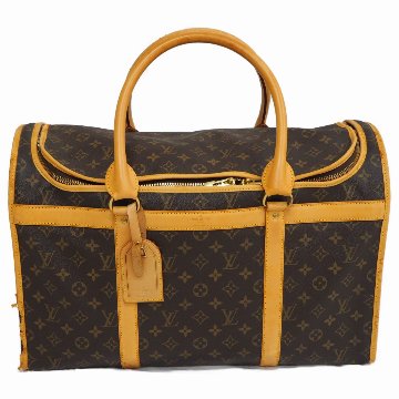 【中古】【良い】 LOUIS VUITTON ルイヴィトン モノグラム サックシャン50 ドッグキャリーバッグ M42021の画像