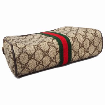 【中古】【良い】 OLDGUCCI オールドグッチ ヴィンテージグッチ アクセサリーコレクション クラッチバッグ ポーチ シェリーライン 1980年代の画像