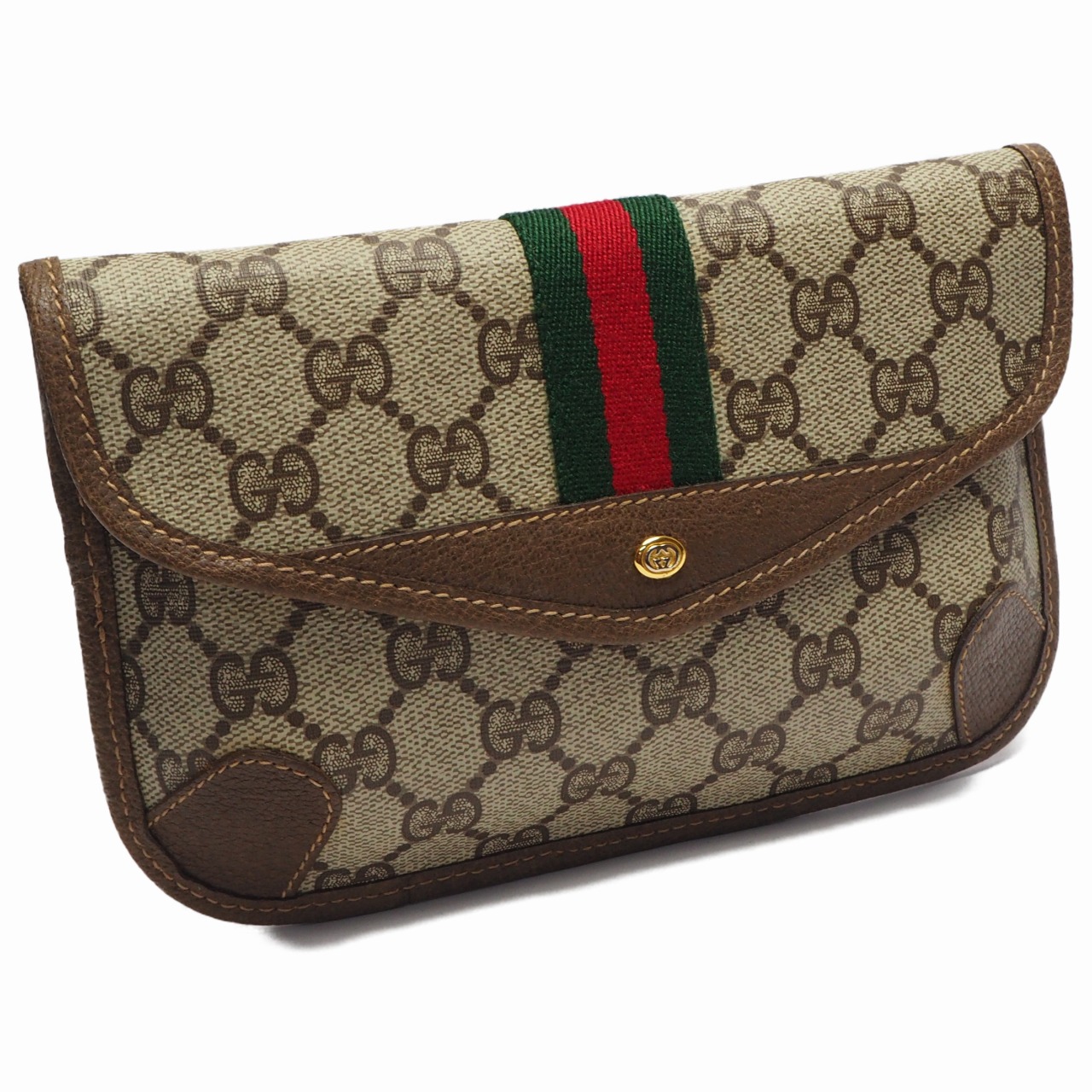 販売セール 年 ヴィンテージ GUCCI PARFAMS クラッチバッグ☆39996