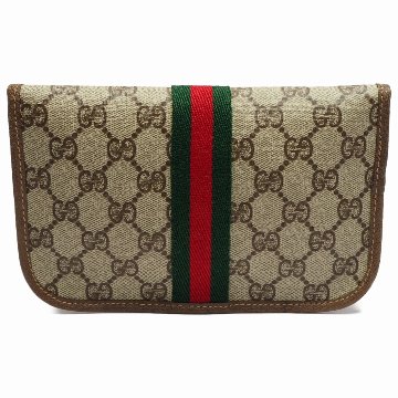 【中古】【良い】 OLDGUCCI オールドグッチ ヴィンテージグッチ アクセサリーコレクション クラッチバッグ ポーチ 1980年代 80'sの画像