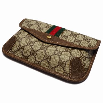 【中古】【良い】 OLDGUCCI オールドグッチ ヴィンテージグッチ アクセサリーコレクション クラッチバッグ ポーチ 1980年代 80'sの画像