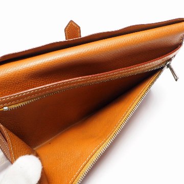 中古】【良い】 HERMES エルメス ベアン 二つ折り長財布 2000年製