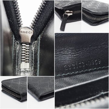 【中古】【非常に良い】 GUCCI グッチ グッチシマ 長財布 L字ファスナー 233153-A0V1R-1000の画像