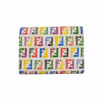 【中古】【良い】 FENDI フェンディ ズッキーノ 財布 3つ折り財布 FFロゴ 8M0026の画像