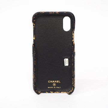 【中古】【良い】 CHANEL シャネル メティエダールコレクション iPhoneX/XS対応 iPhoneケースの画像