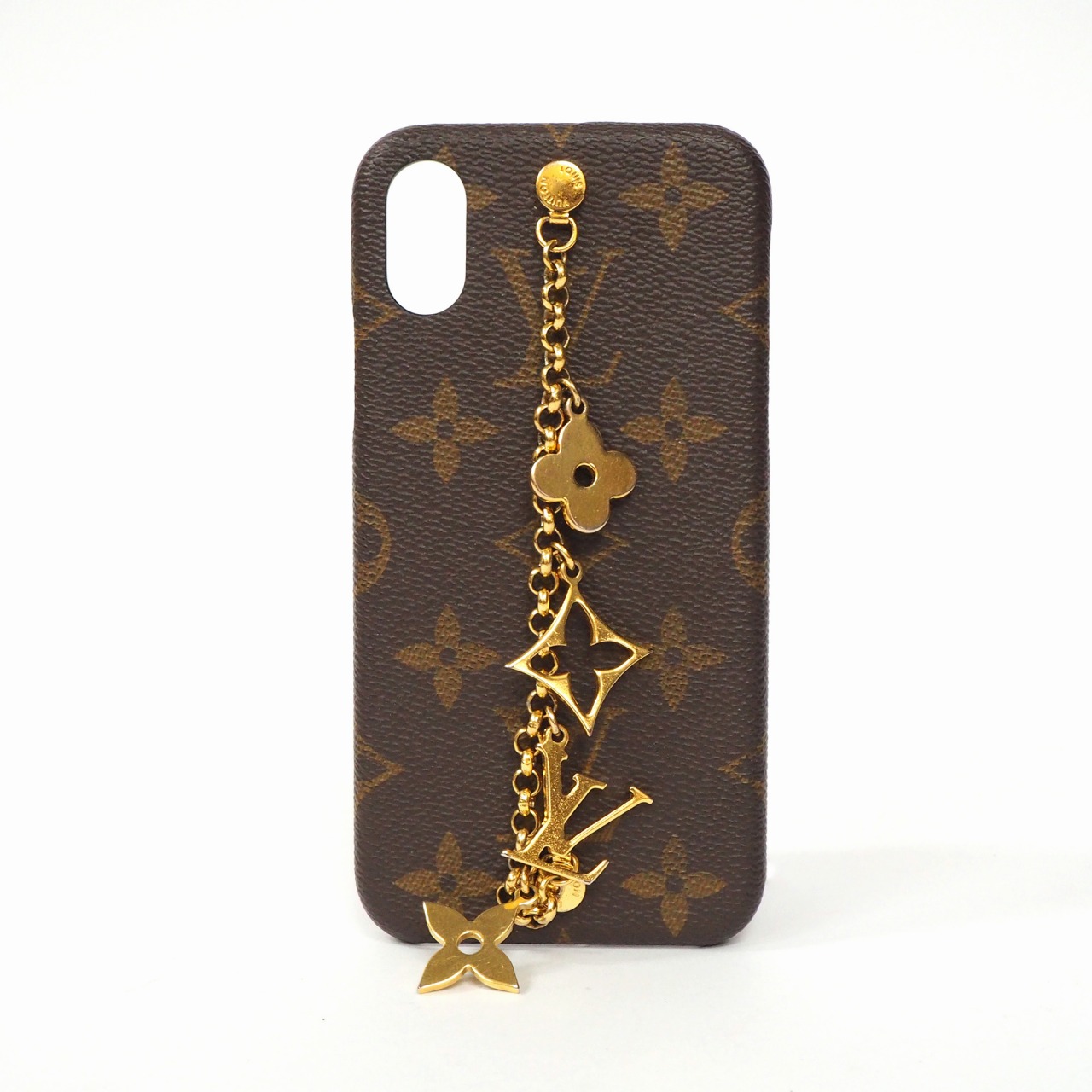 【中古】【非常に良い】 LOUIS VUITTON ルイヴィトン iPhoneバンパー iPhoneX/iPhoneXs対応 M63899の画像