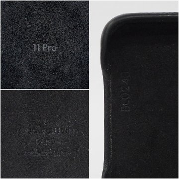 【中古】【良い】 LOUIS VUITTON ルイヴィトン モノグラム・エクリプス iPhoneバンパー11Pro iPhoneケース M69363の画像