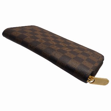 【中古】【良い】 LOUIS VUITTON ルイヴィトン ダミエ エベヌ ジッピーウォレット 財布 長財布 N60015の画像