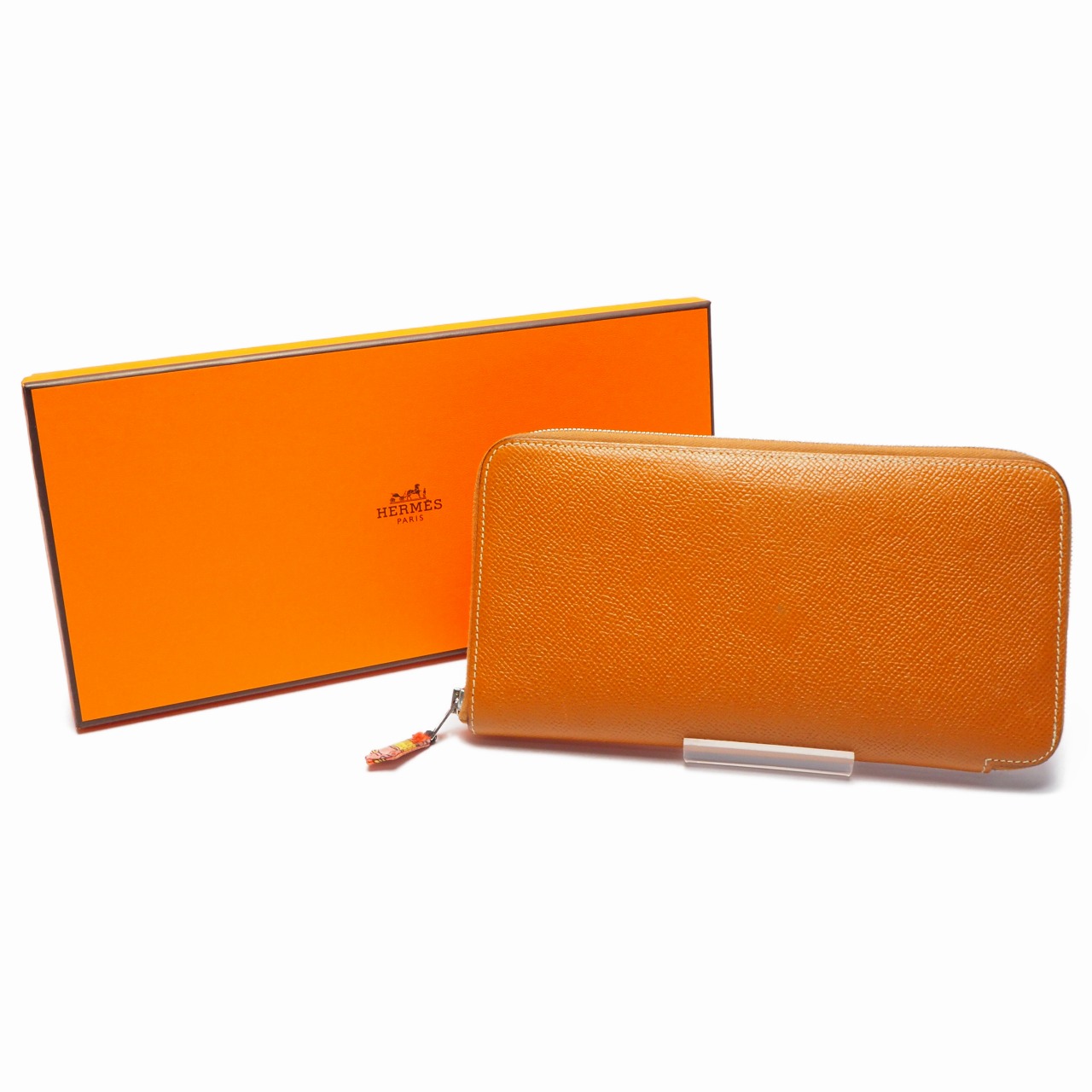 【中古】【良い】 HERMES エルメス アザップロング シルクイン ヴォーエプソン 長財布 ジッピーウォレット H073571CKAAの画像