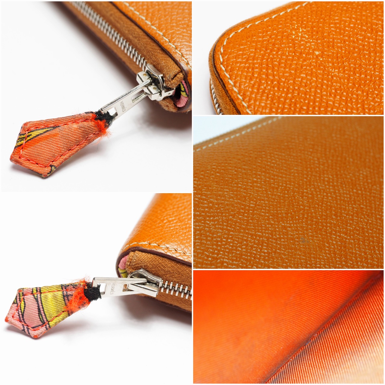 【中古】【良い】 HERMES エルメス アザップロング シルクイン ヴォーエプソン 長財布 ジッピーウォレット H073571CKAAの画像