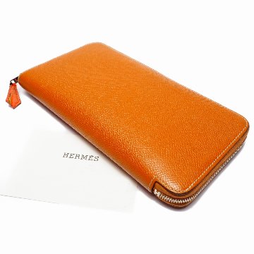 【中古】【良い】 HERMES エルメス アザップロング シルクイン ヴォーエプソン 長財布 ジッピーウォレット H073571CKAAの画像