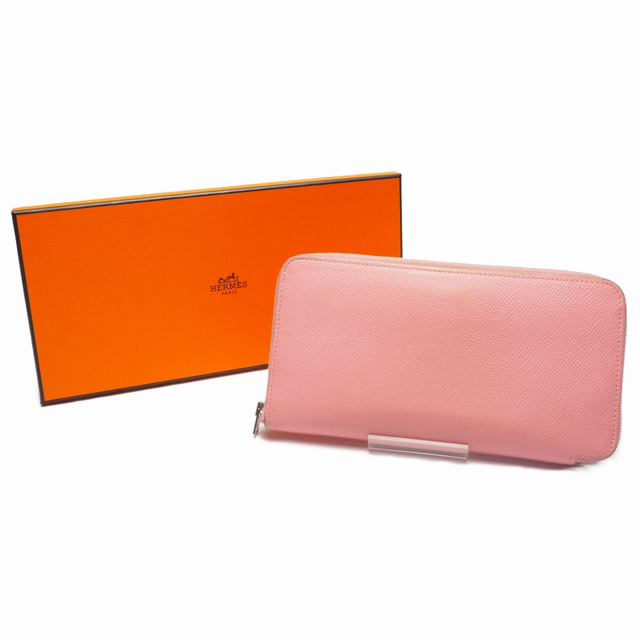 【中古】【良い】 HERMES エルメス アザップロング シルクイン ヴォーエプソン 長財布 ジッピーウォレット H073571CKAAの画像