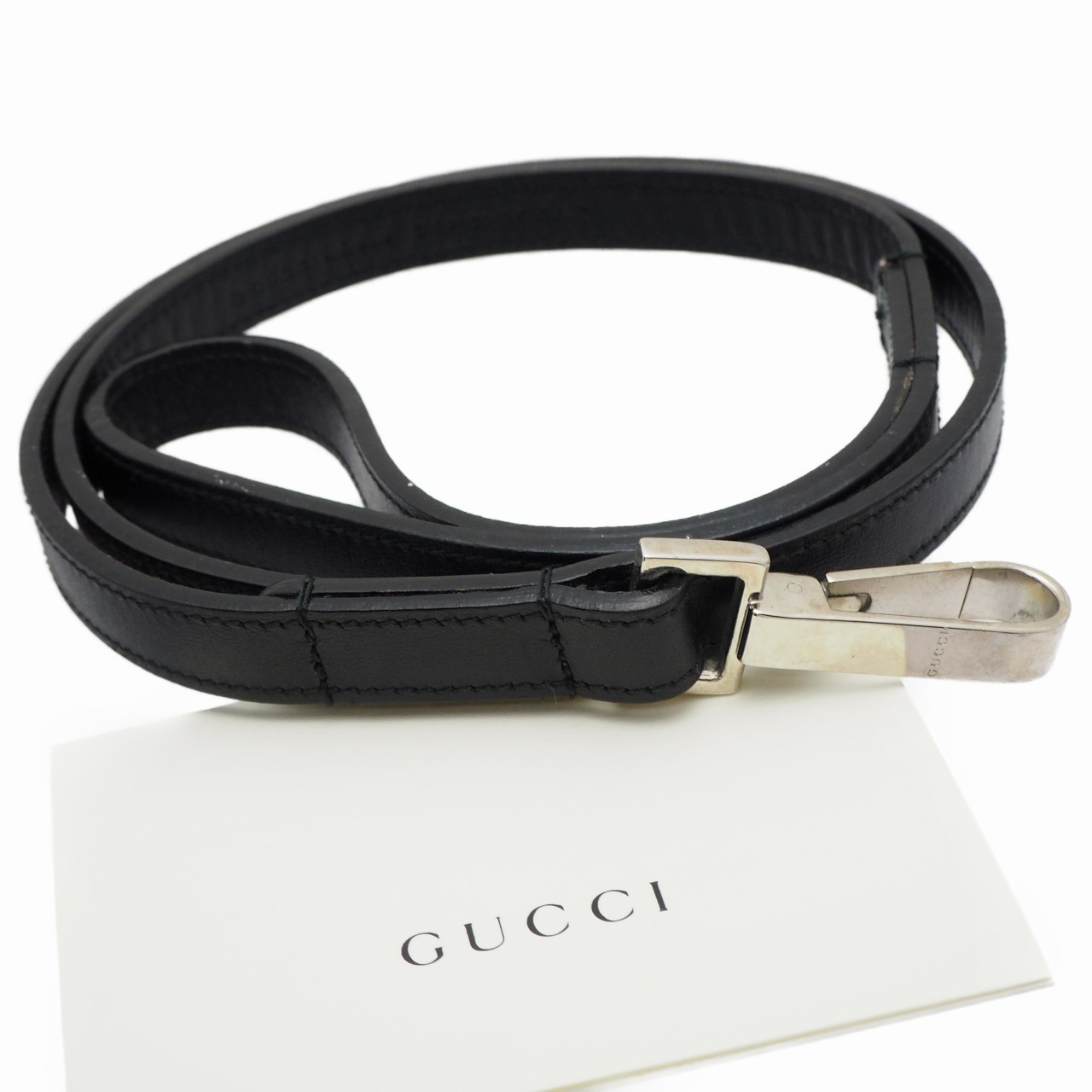 中古】【良い】 GUCCI グッチ ペット用リード ドッグストラップ 小型犬