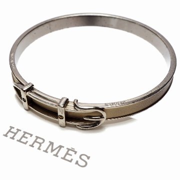 中古】【良い】 HERMES エルメス ブレスレット バングル ベルト