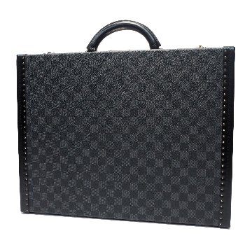 【中古】【非常に良い】 LOUIS VUITTON ルイヴィトン ダミエグラフィット プレジデント45 トランクケース N48190 の画像