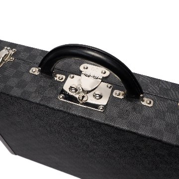 【中古】【非常に良い】 LOUIS VUITTON ルイヴィトン ダミエグラフィット プレジデント45 トランクケース N48190 の画像