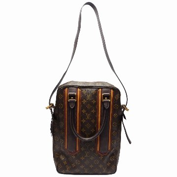 【中古】【良い】 LOUIS VUITTON ルイヴィトン モノグラムベキア ポルトドキュマン ヴェルティカル ショルダーバッグ 2way M95529の画像