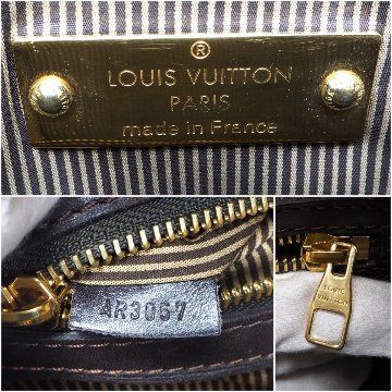 【中古】【良い】 LOUIS VUITTON ルイヴィトン モノグラムベキア ポルトドキュマン ヴェルティカル ショルダーバッグ 2way M95529の画像