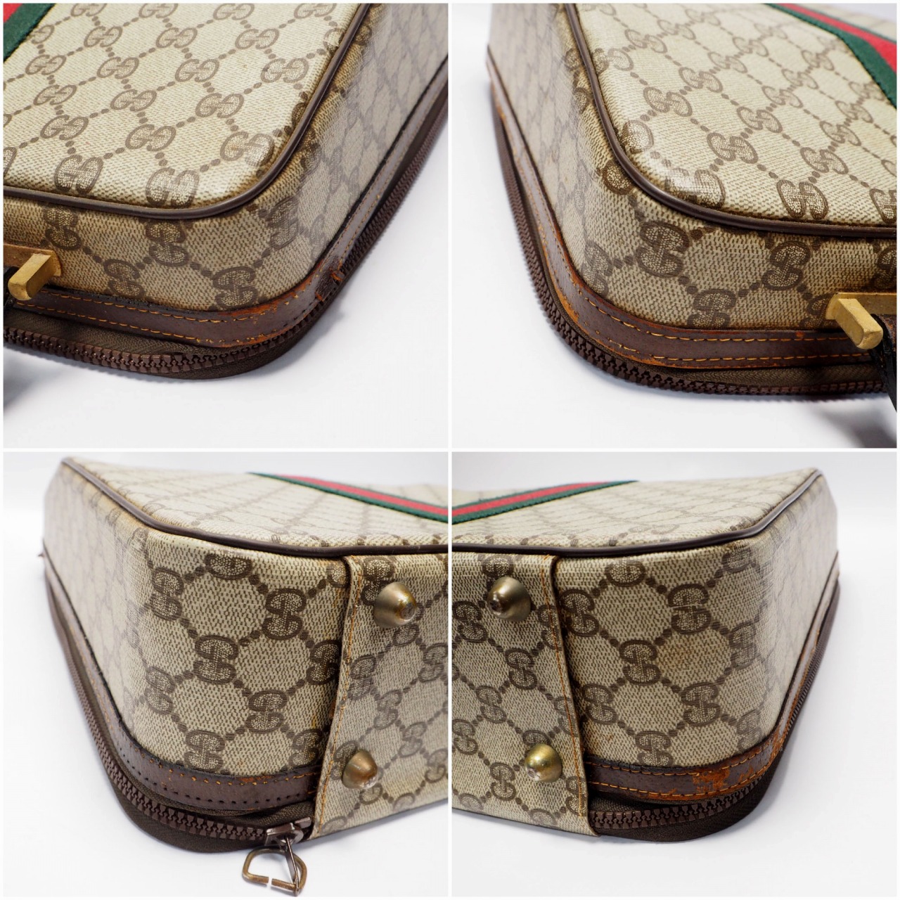 【中古】【良い】 OLDGUCCI オールドグッチ ヴィンテージグッチ オリベッティ レッテラ32 タイプライター トランクケース 1970年代の画像