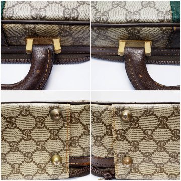 【中古】【良い】 OLDGUCCI オールドグッチ ヴィンテージグッチ オリベッティ レッテラ32 タイプライター トランクケース 1970年代の画像