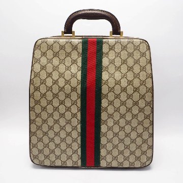 【中古】【良い】 OLDGUCCI オールドグッチ ヴィンテージグッチ オリベッティ レッテラ32 タイプライター トランクケース 1970年代の画像