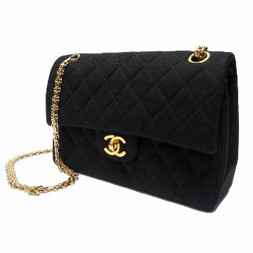 【中古】【非常に良い】 CHANEL シャネル ヴィンテージシャネル マトラッセ23 チェーンショルダーバッグ 2way 0番台 ダブルフラップ ココマーク コットンの画像