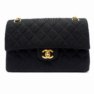 【中古】【非常に良い】 CHANEL シャネル ヴィンテージシャネル マトラッセ23 チェーンショルダーバッグ 2way 0番台 ダブルフラップ ココマーク コットンの画像